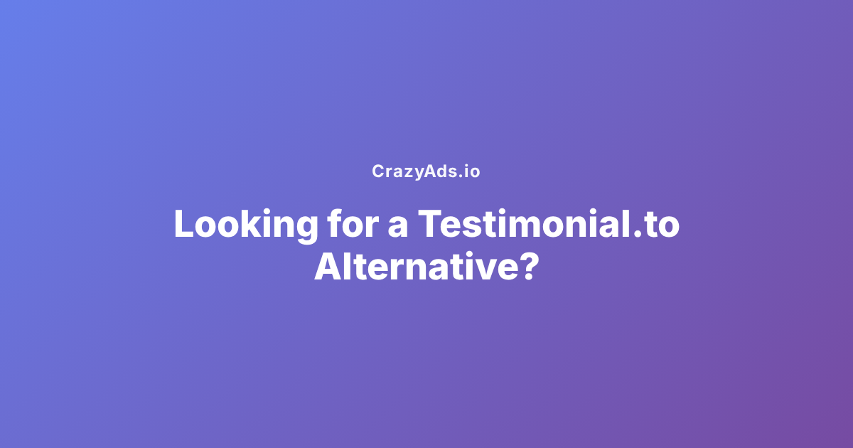Looking for a Testimonial.to Alternative? Meet Prooflet